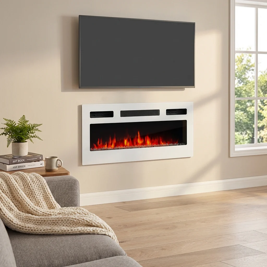 31.5" Electric Fireplace Heater - Image 16