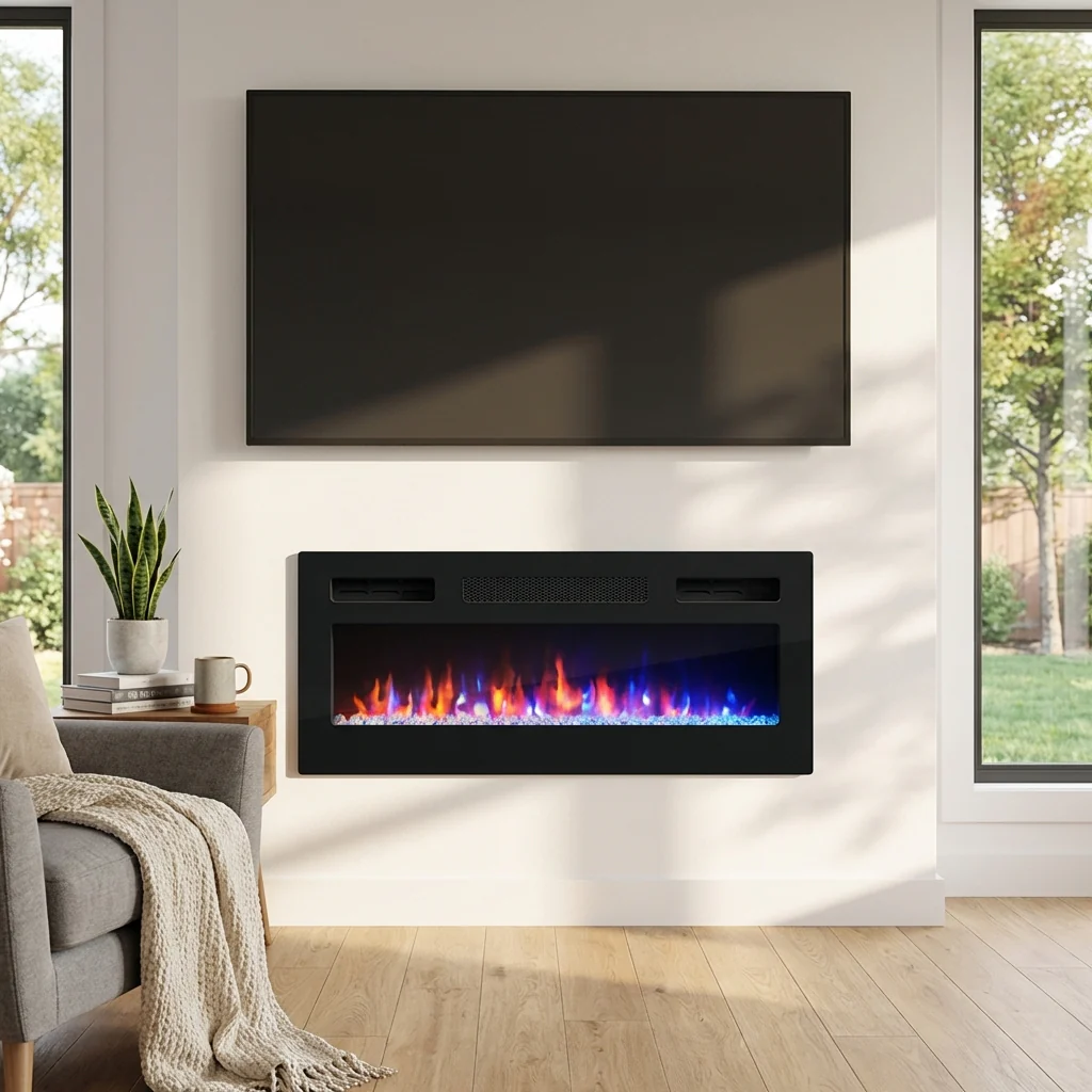 31.5" Electric Fireplace Heater - Image 7