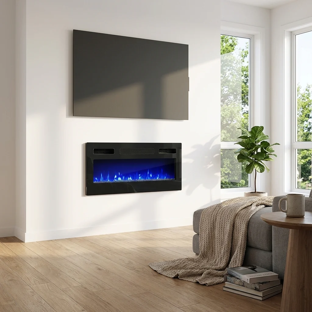 31.5" Electric Fireplace Heater - Image 8