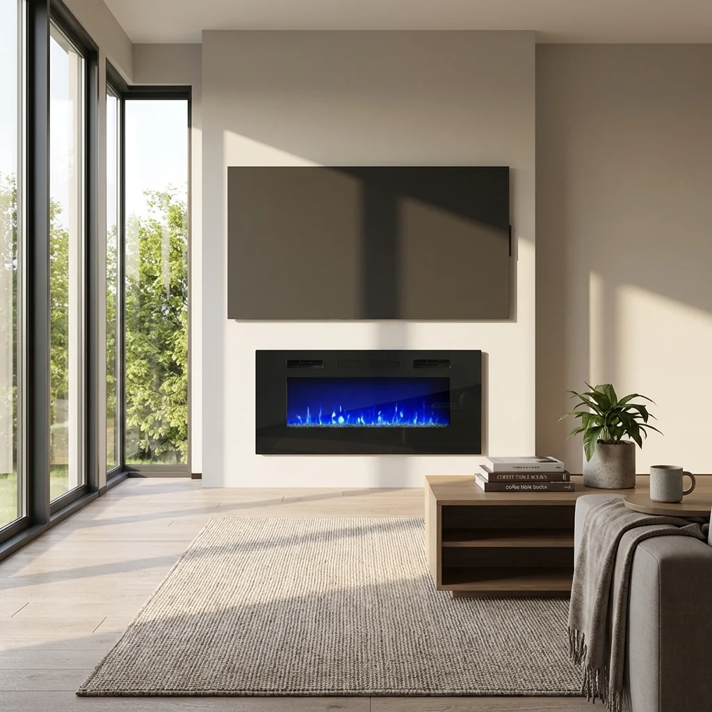 40" Electric Fireplace Heater - Image 6