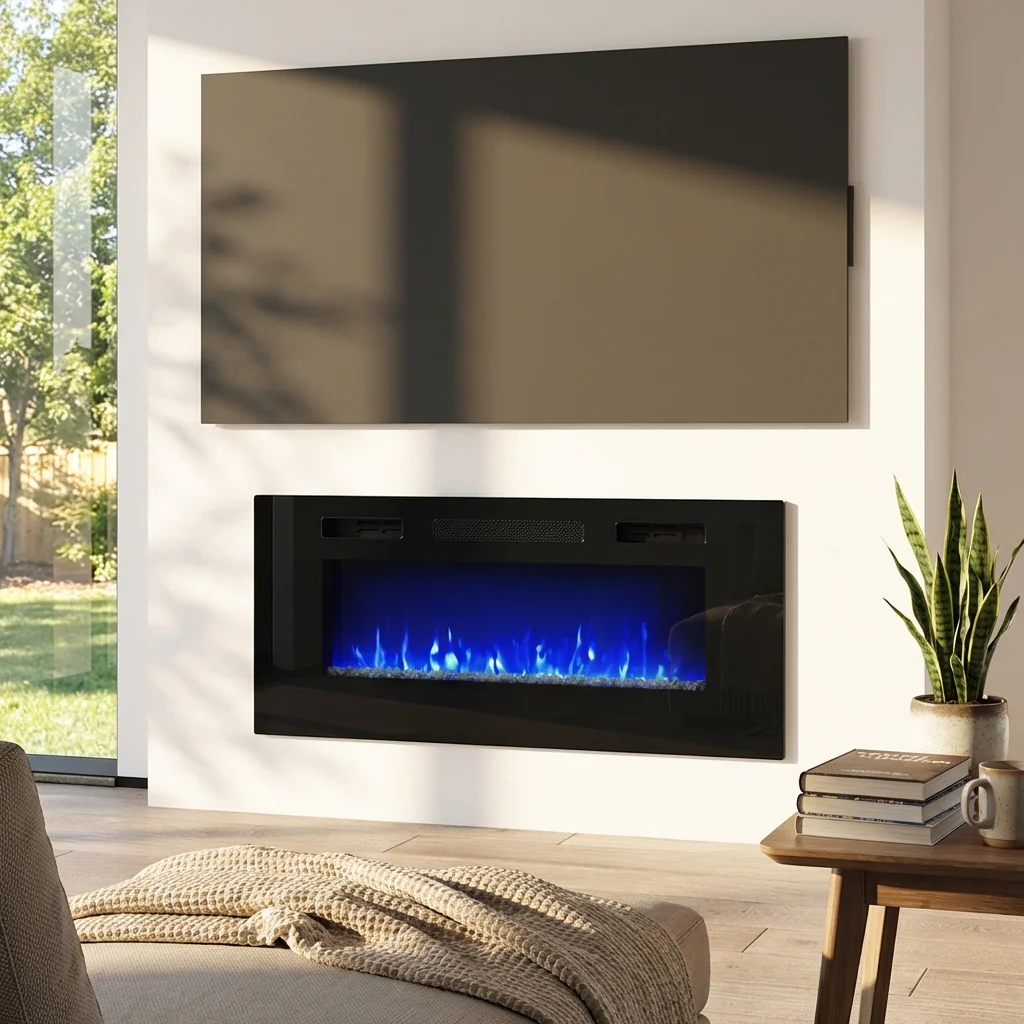 40" Electric Fireplace Heater - Image 7