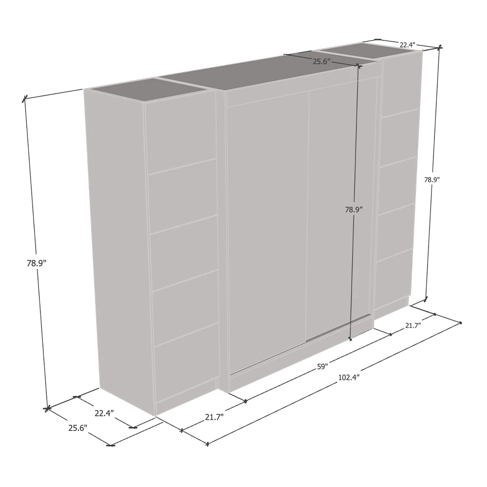 Aria 2D-EXEX Wardrobe - Image 18