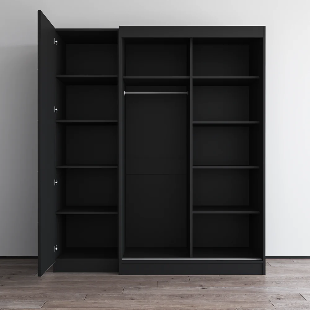 Aria 2D120-EX Wardrobe with 2 Mirrors - Image 10
