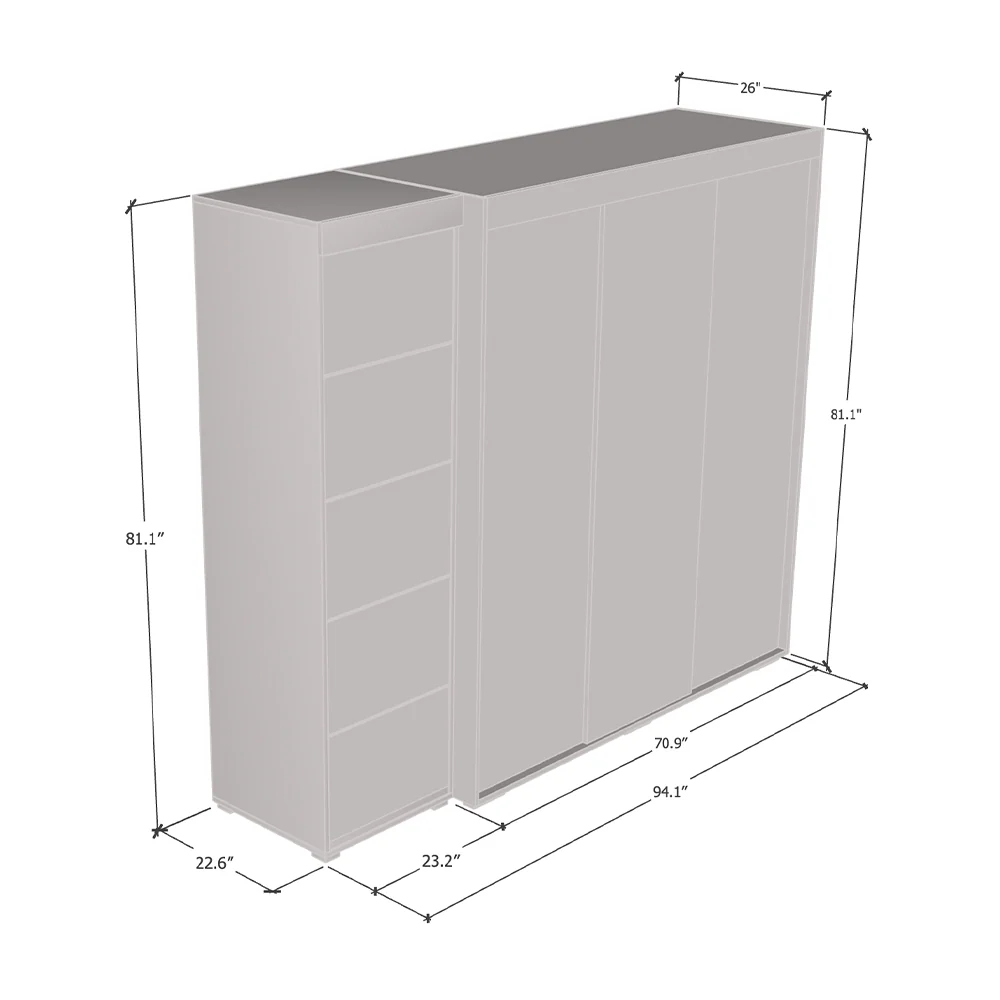 Aria 3D-EX Wardrobe - Image 12