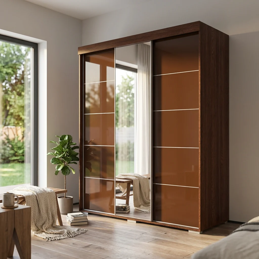 Aria 3D Wardrobe with Mirror - Image 27