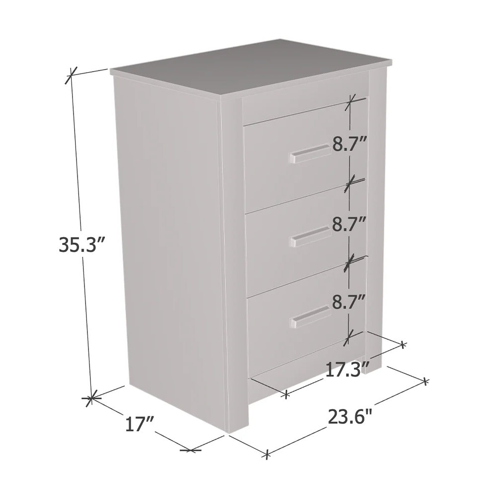 Atlanta 3S Dresser - Image 5