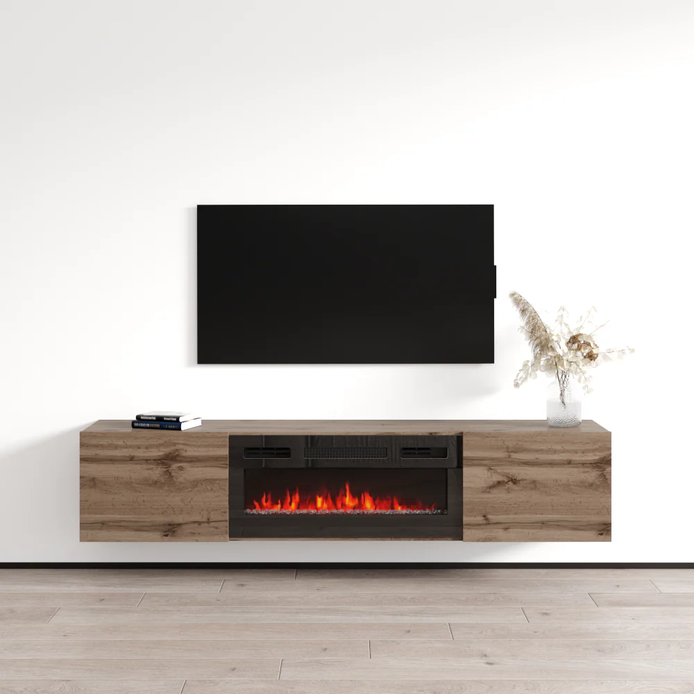 Baja BL-EF Floating Fireplace TV Stand - Image 16