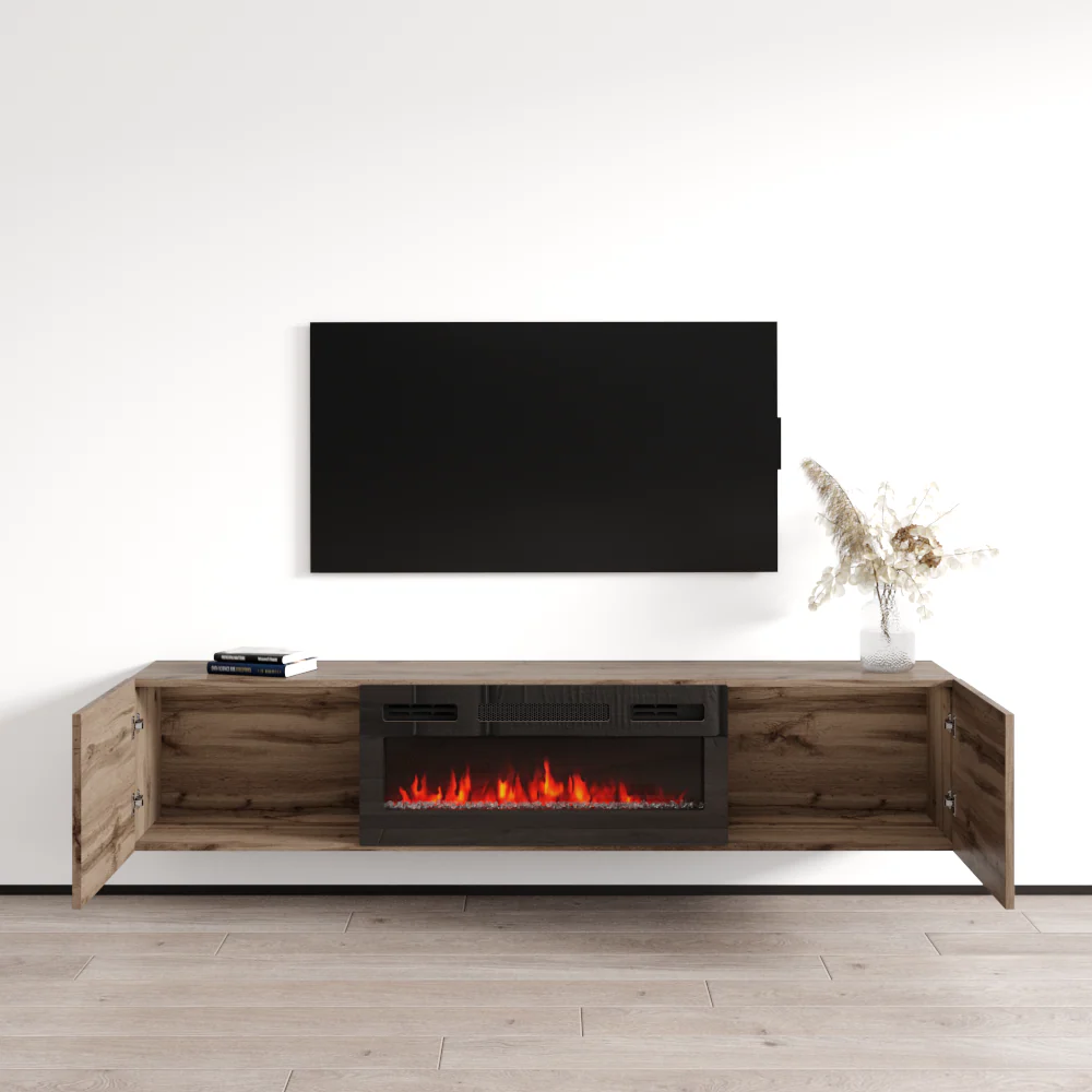 Baja BL-EF Floating Fireplace TV Stand - Image 19