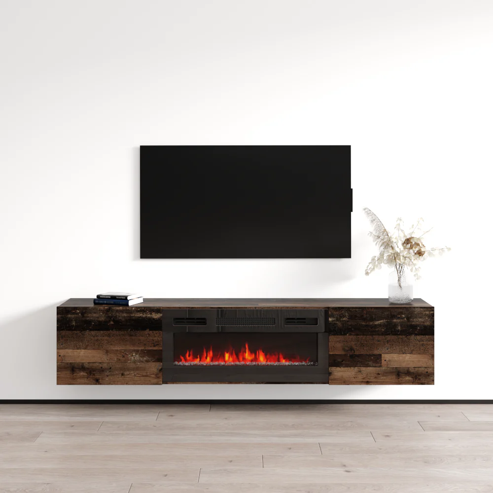 Baja BL-EF Floating Fireplace TV Stand - Image 21