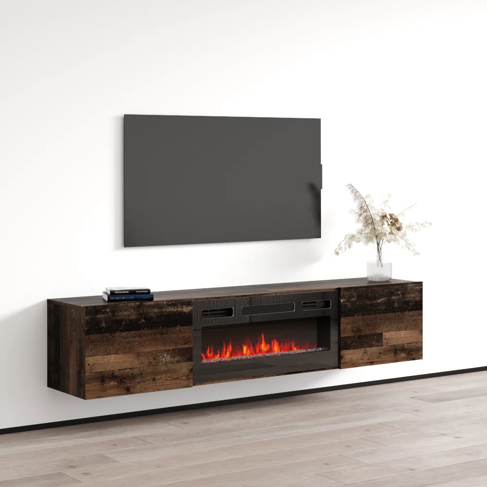 Baja BL-EF Floating Fireplace TV Stand - Image 22