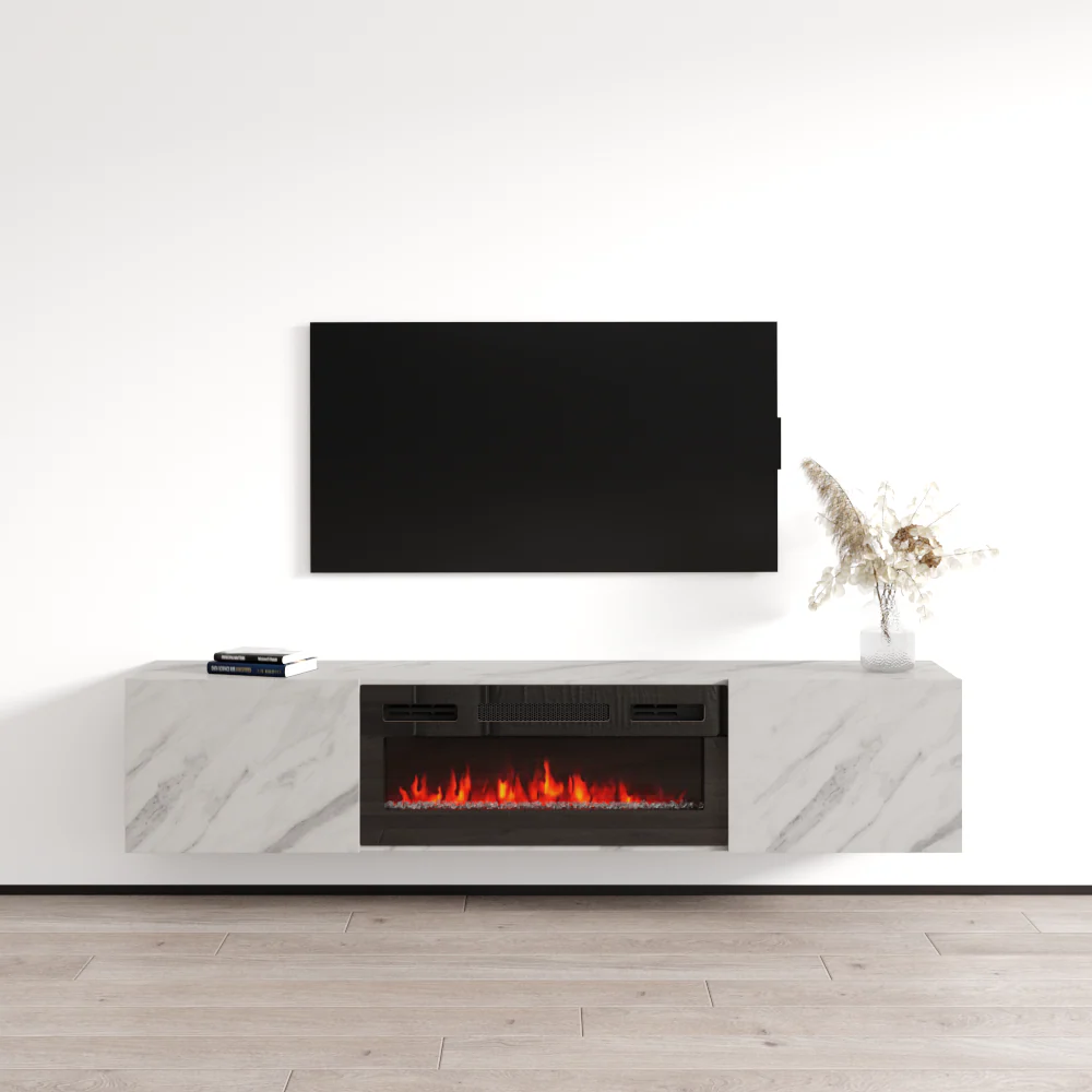 Baja BL-EF Floating Fireplace TV Stand - Image 41