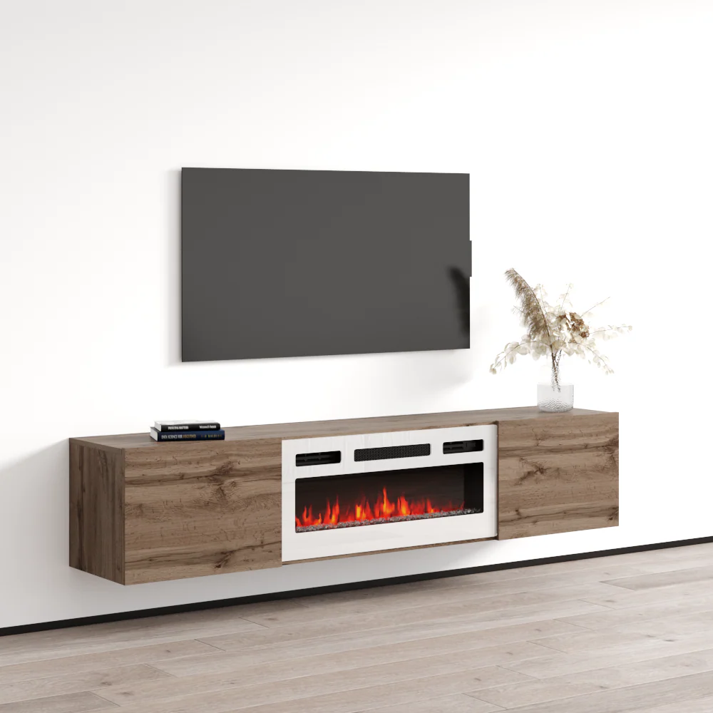 Baja WH-EF Floating Fireplace TV Stand - Image 17