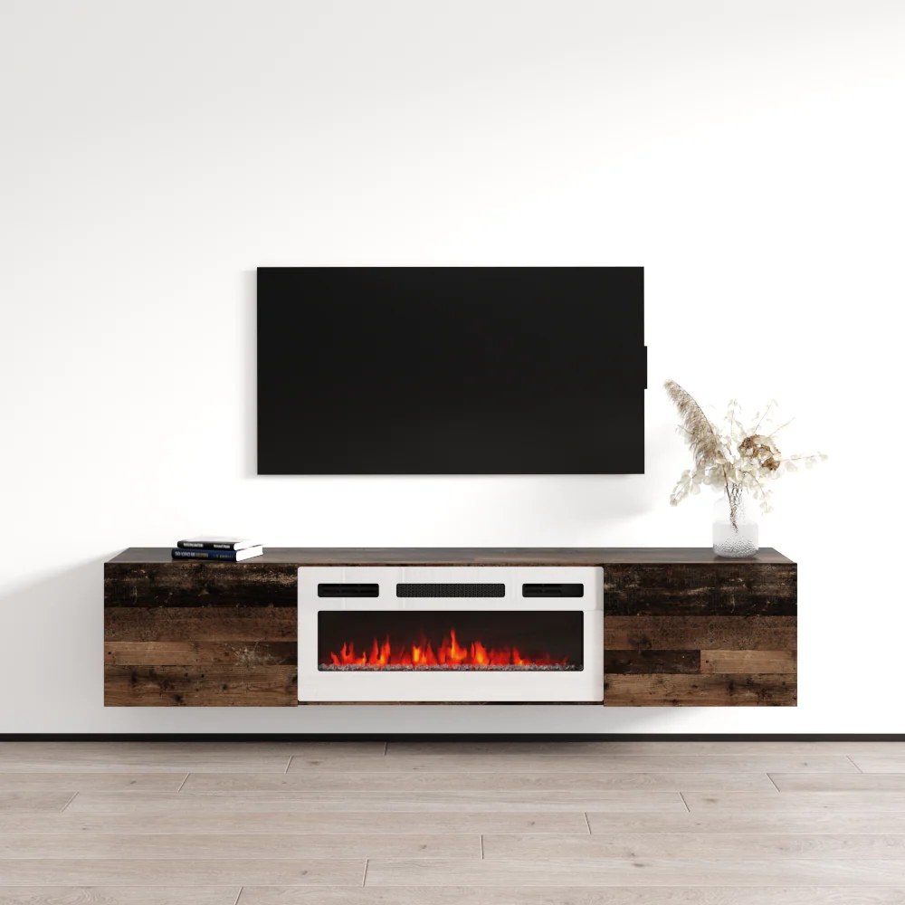Baja WH-EF Floating Fireplace TV Stand - Image 21