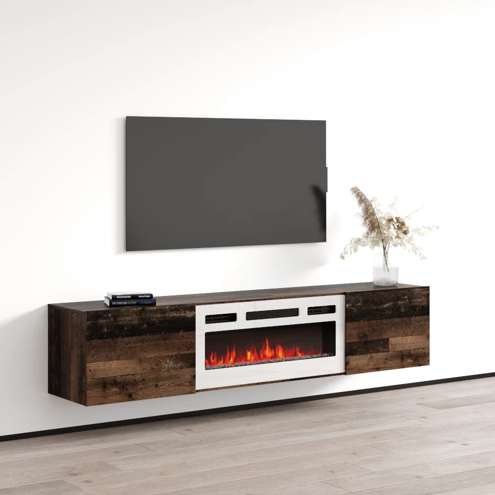 Baja WH-EF Floating Fireplace TV Stand - Image 22