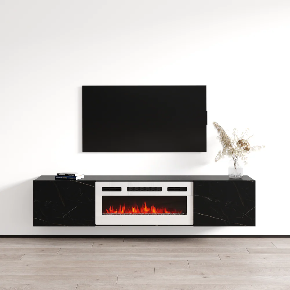 Baja WH-EF Floating Fireplace TV Stand - Image 31
