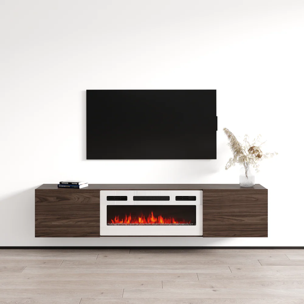 Baja WH-EF Floating Fireplace TV Stand - Image 36
