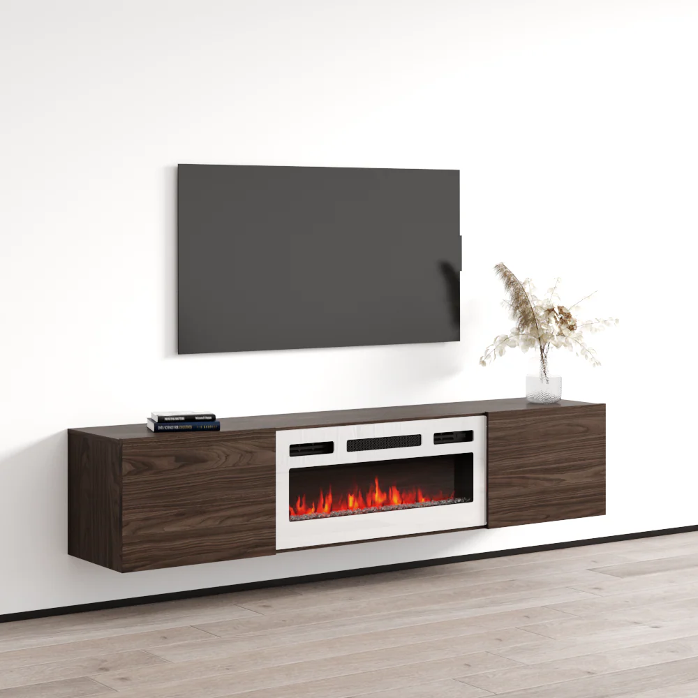 Baja WH-EF Floating Fireplace TV Stand - Image 37