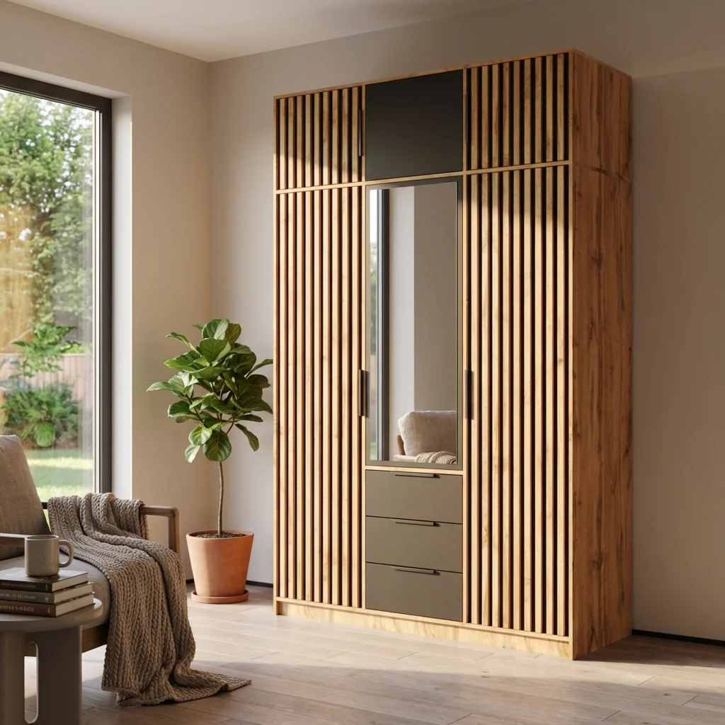 Bali Lux 3D Wardrobe with Extension - Image 5