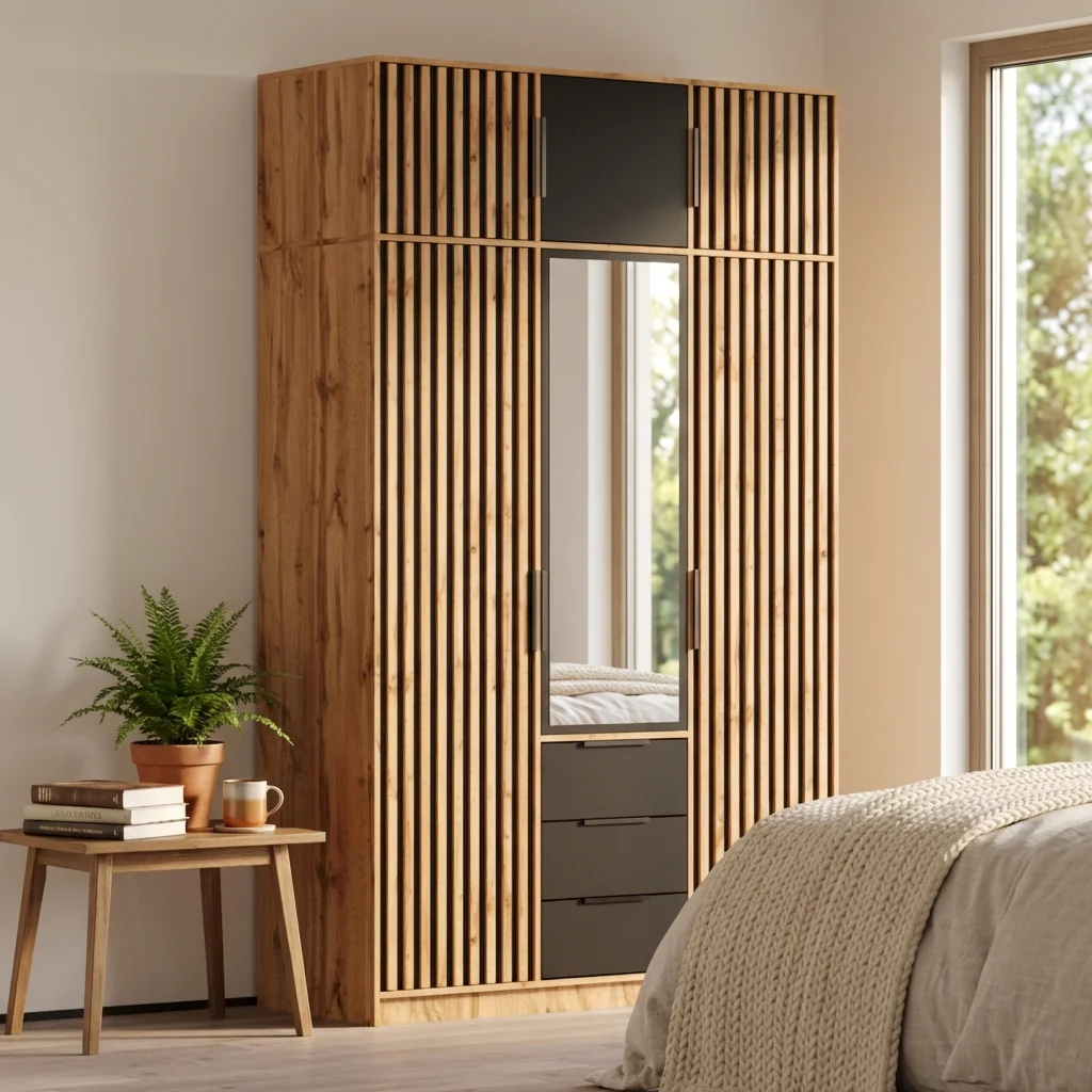 Bali Lux 3D Wardrobe with Extension - Image 6
