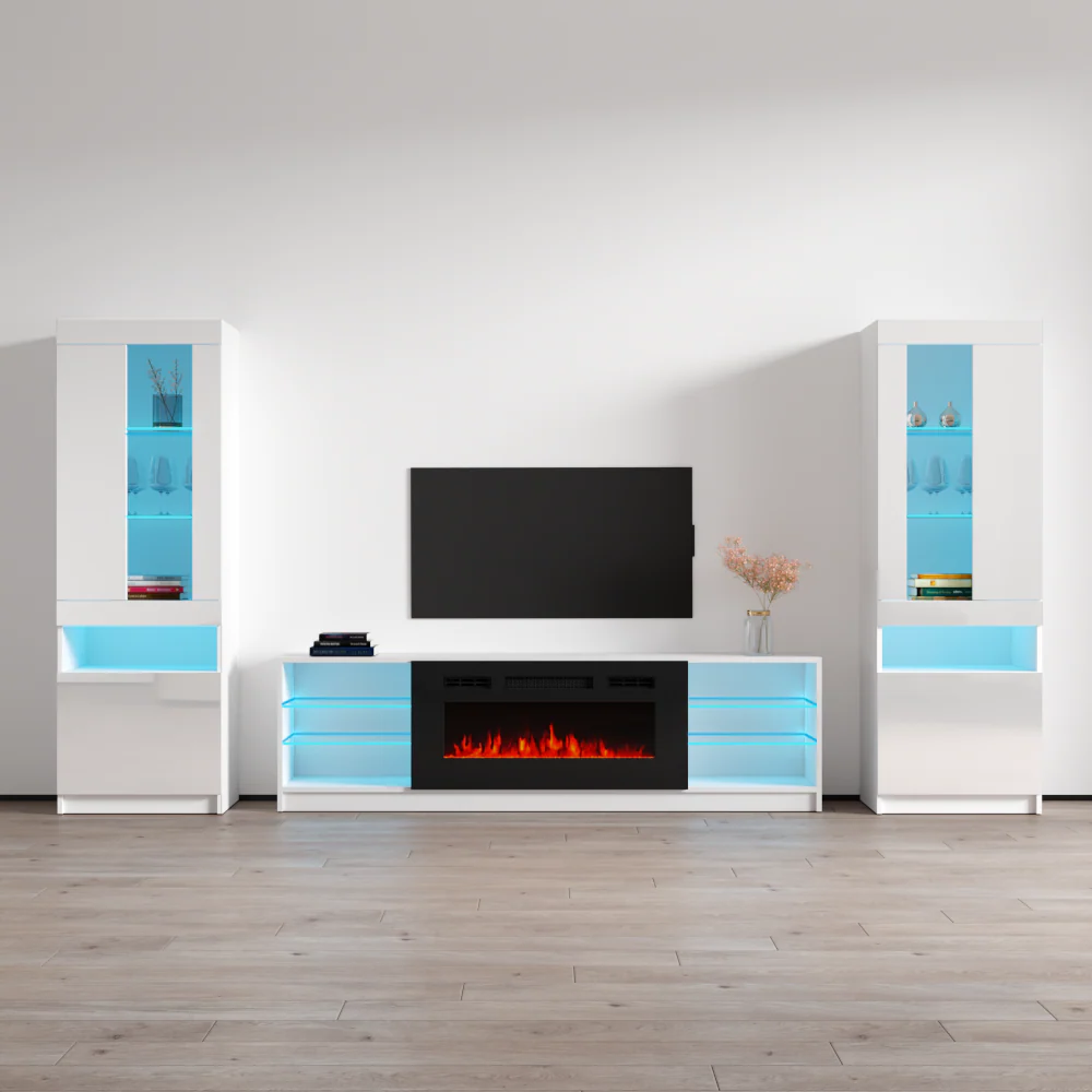 Boston 01 Fireplace Entertainment Center - Image 7