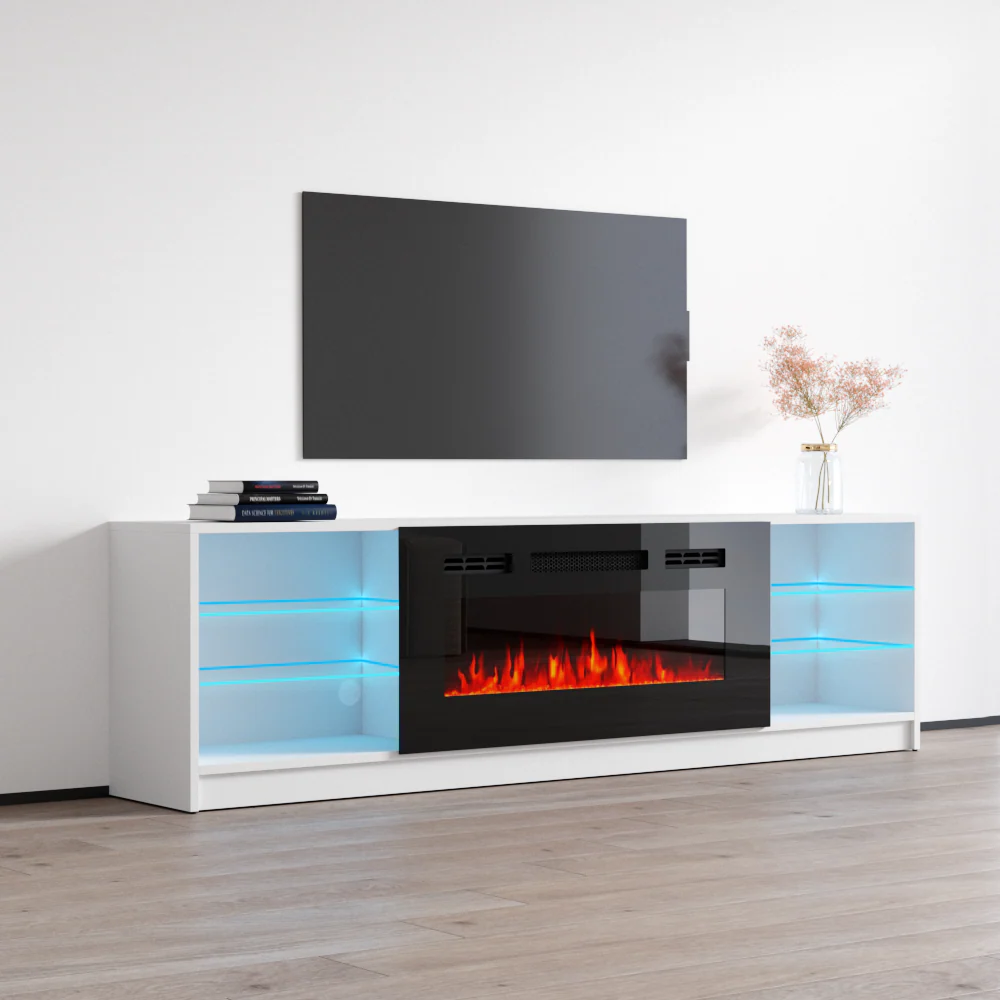 Boston 01 Fireplace TV Stand - Image 10