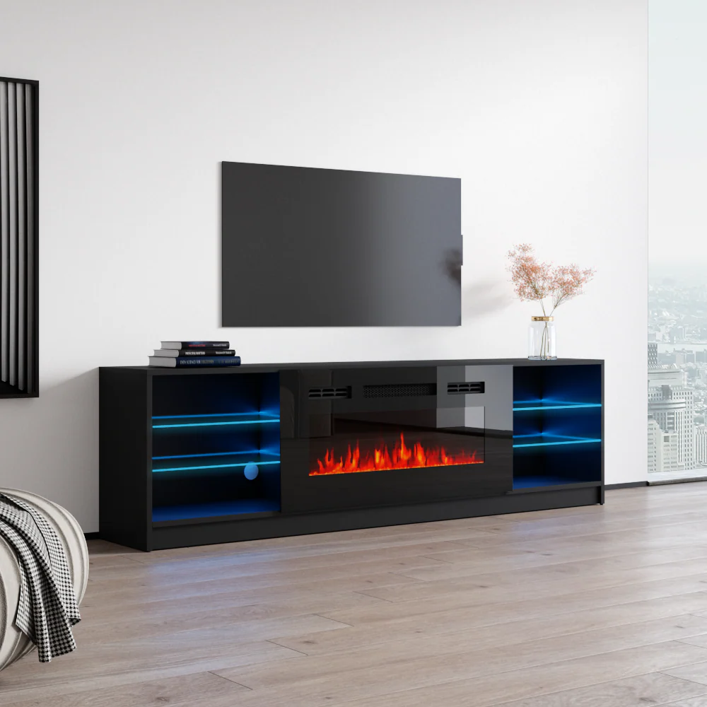 Boston 01 Fireplace TV Stand - Image 4