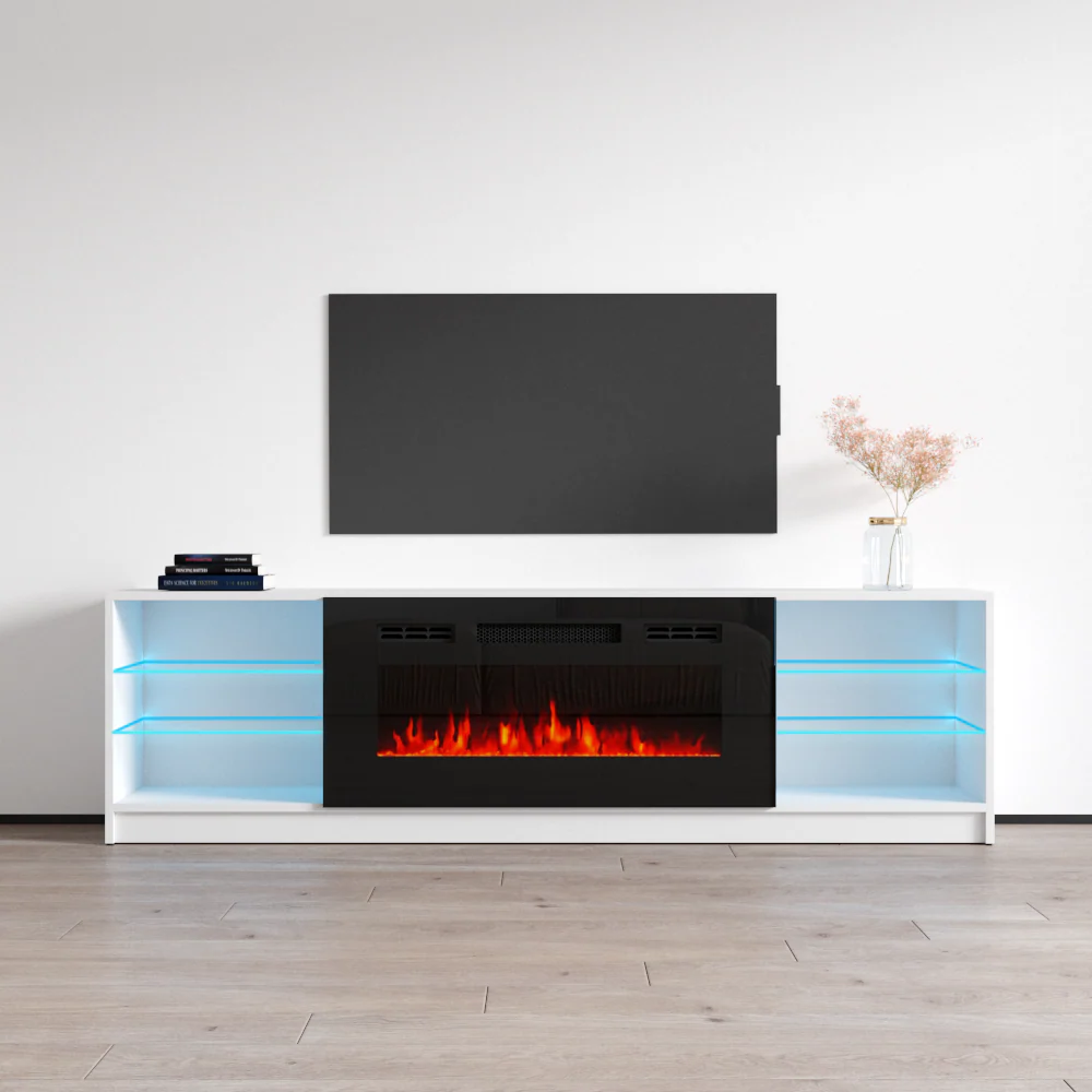 Boston 01 Fireplace TV Stand - Image 8