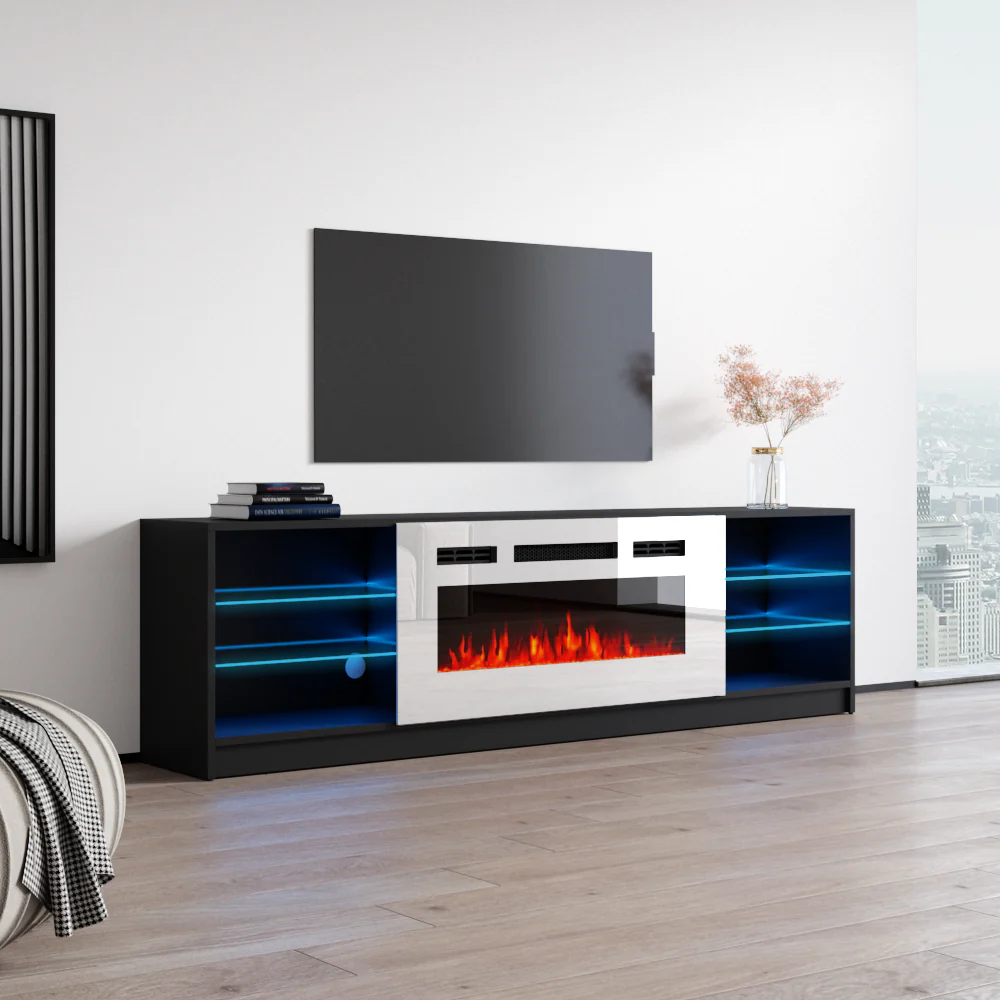 Boston WH01 Fireplace TV Stand - Image 11