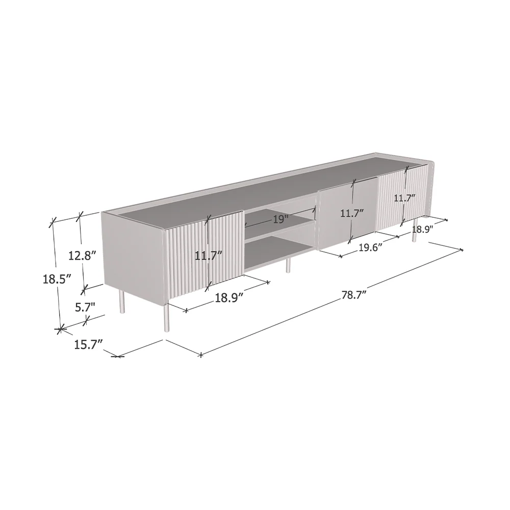 Brandy 3D TV Stand - Image 5