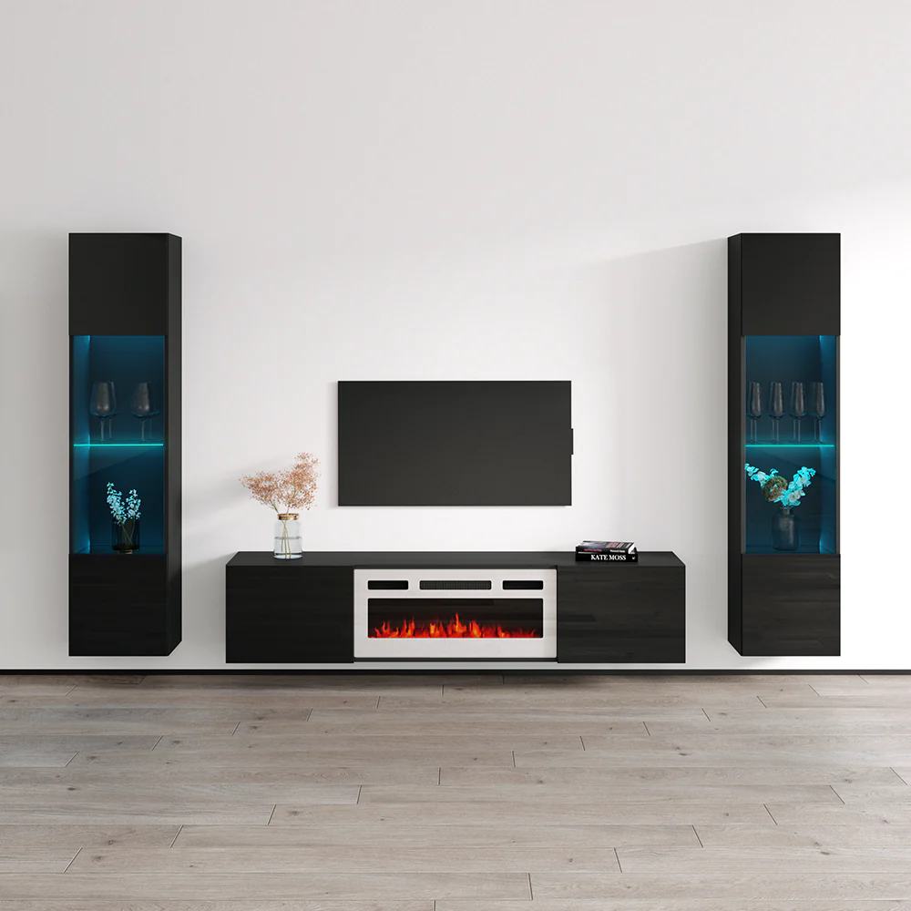 Cali WH-EF Floating Fireplace Entertainment Center - Image 21