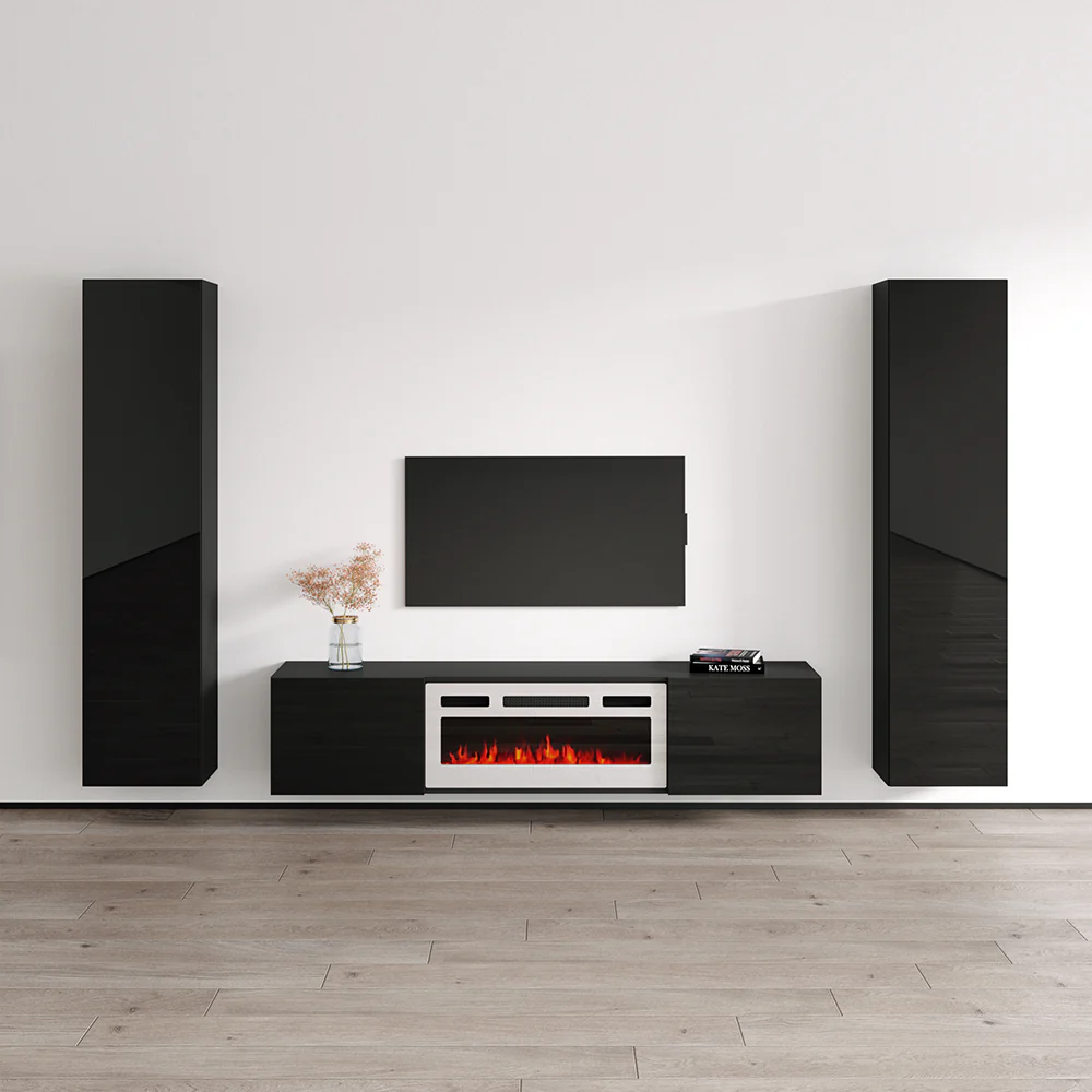 Cali WH-EF Floating Fireplace Entertainment Center - Image 6