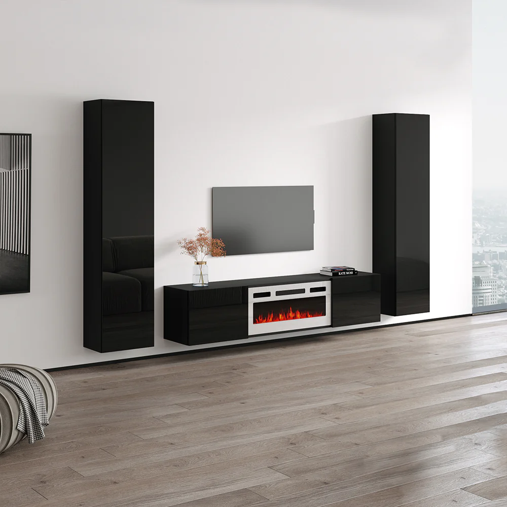 Cali WH-EF Floating Fireplace Entertainment Center - Image 8