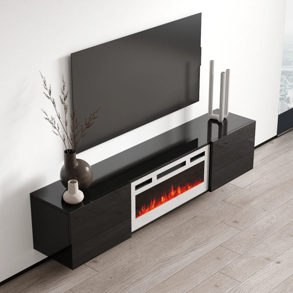 Cali WH-EF Floating Fireplace TV Stand - Image 15