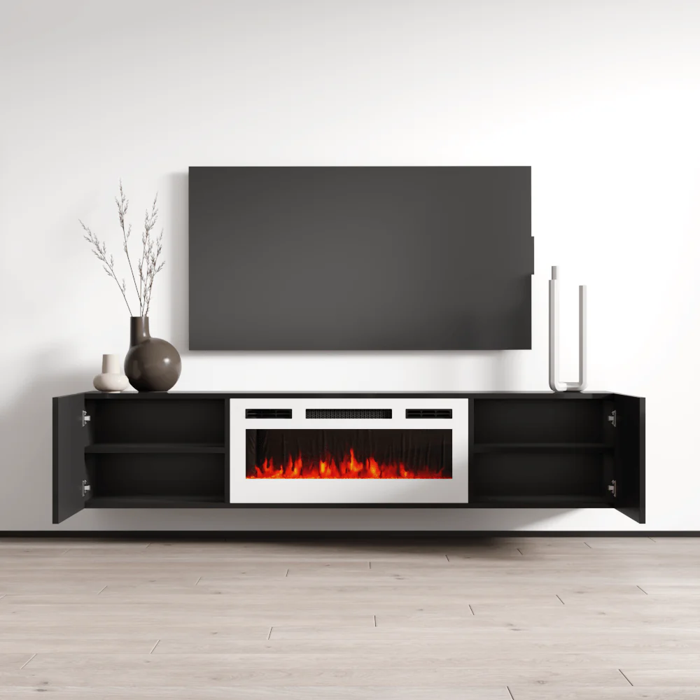 Cali WH-EF Floating Fireplace TV Stand - Image 16