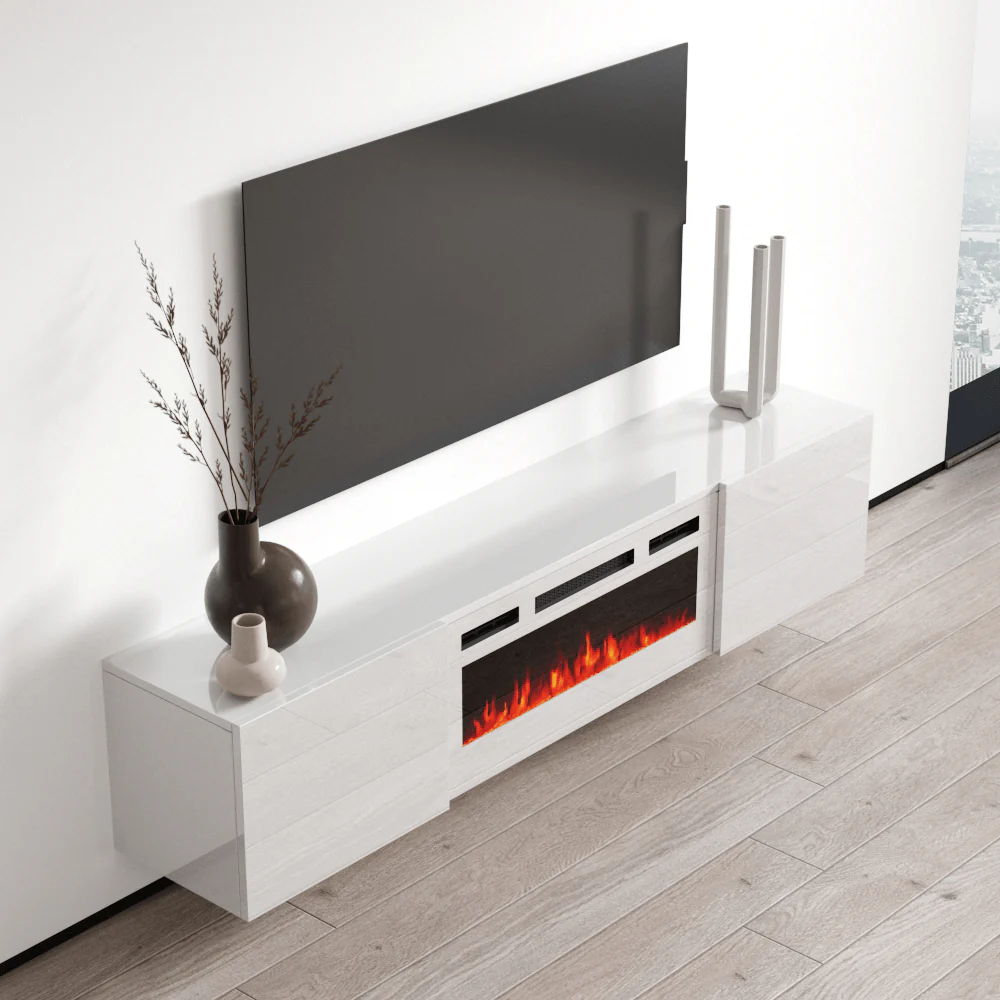 Cali WH-EF Floating Fireplace TV Stand - Image 5
