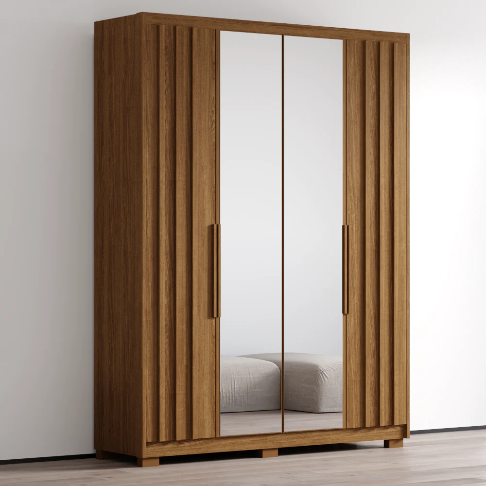 California Wardrobe with Mirror - Image 2