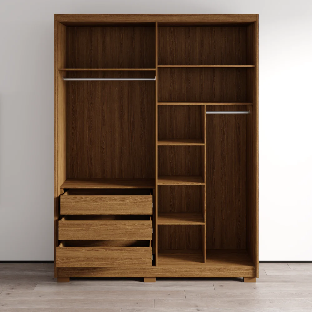 California Wardrobe with Mirror - Image 5