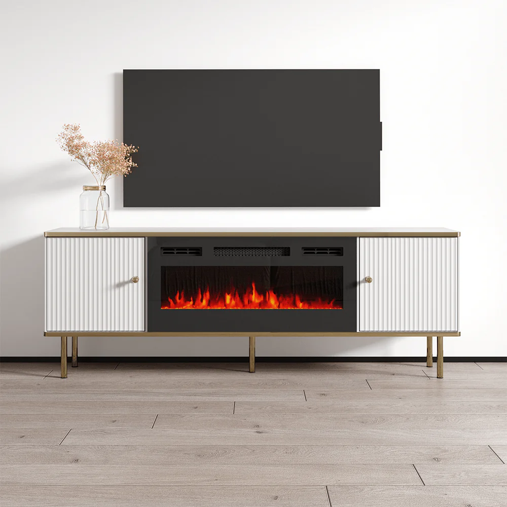 Camelia BL-EF Fireplace TV Stand - Image 7