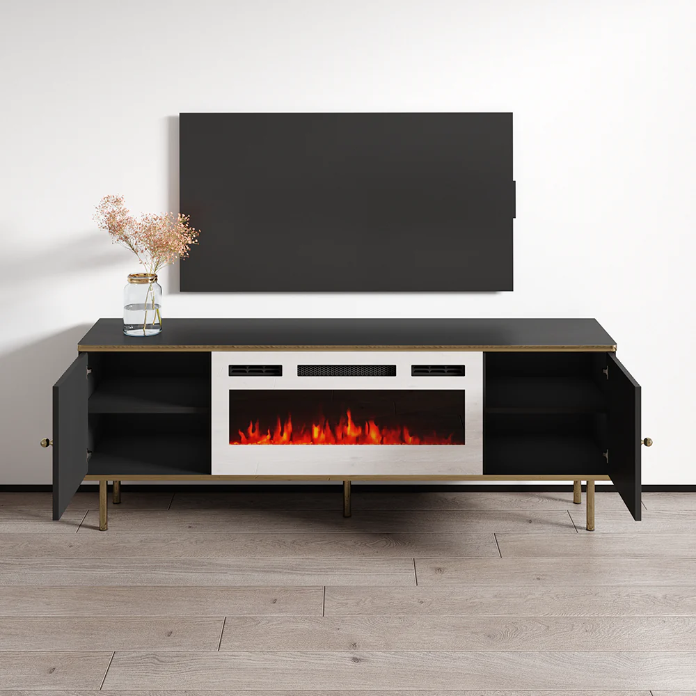 Camelia WH-EF Fireplace TV Stand - Image 10