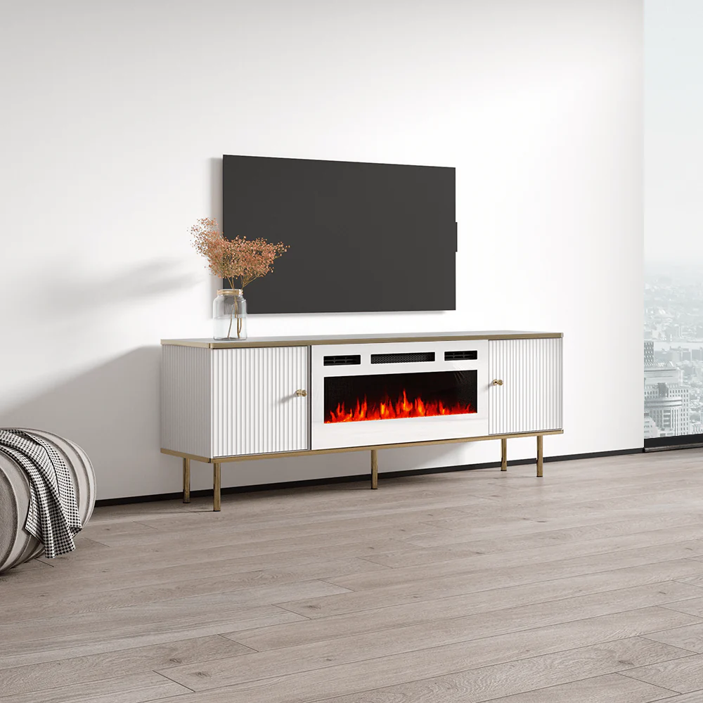 Camelia WH-EF Fireplace TV Stand - Image 3