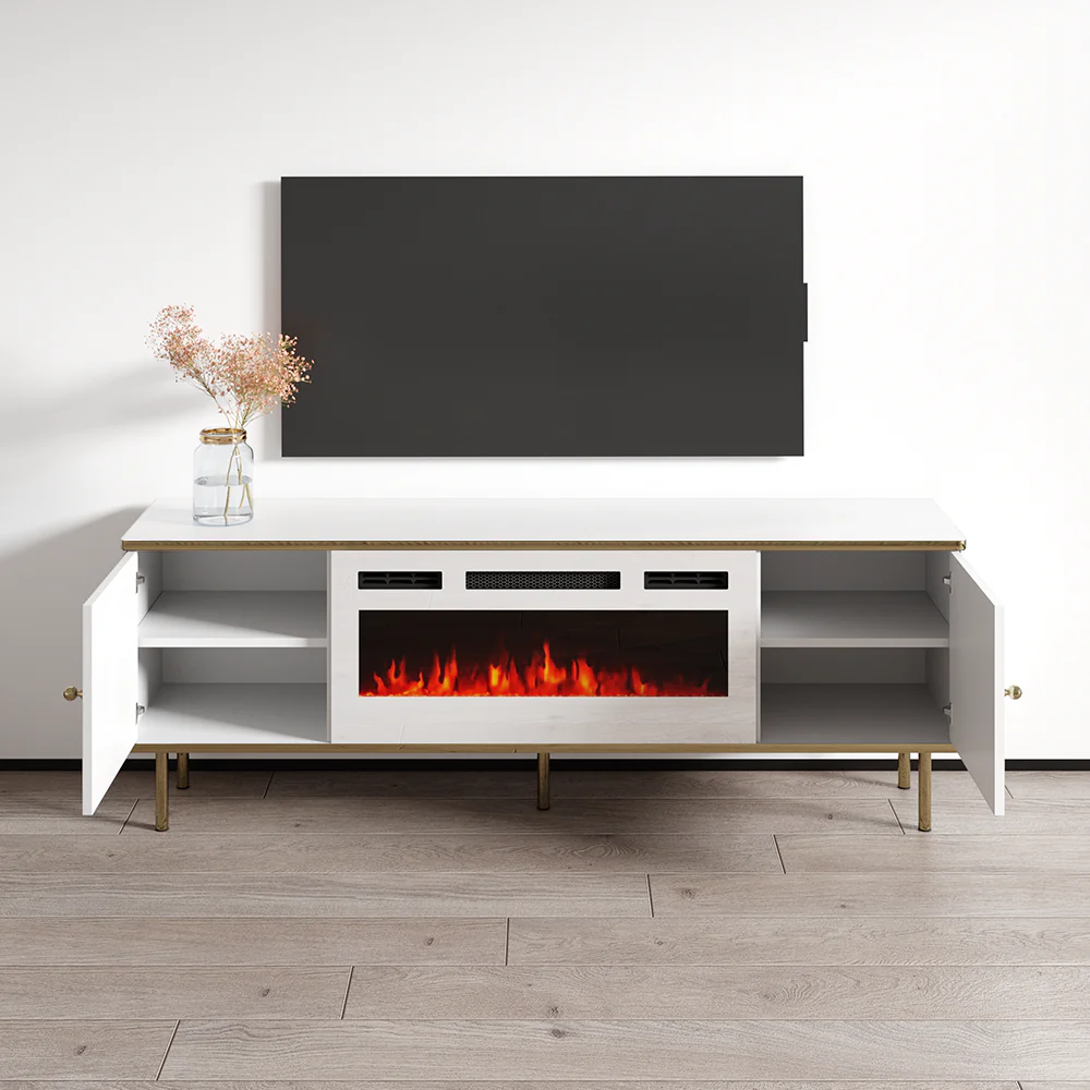 Camelia WH-EF Fireplace TV Stand - Image 4