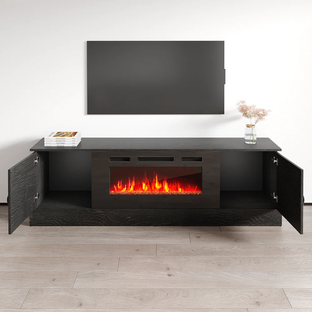 Carmen BL-EF Fireplace TV Stand - Image 4