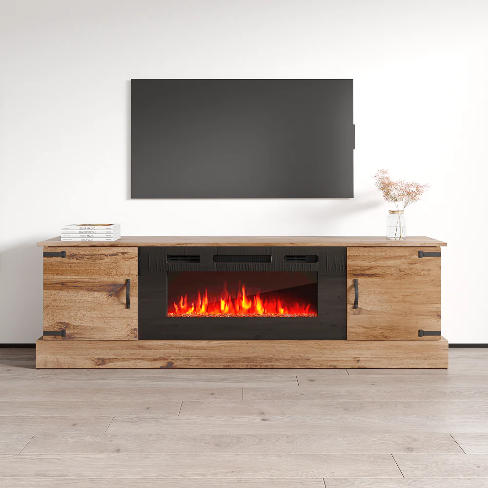 Carmen BL-EF Fireplace TV Stand - Image 6