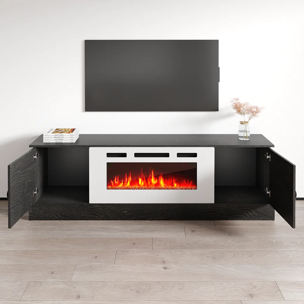 Carmen WH-EF Fireplace TV Stand - Image 4