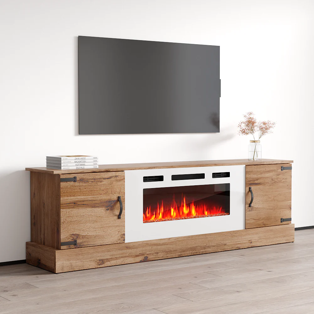 Carmen WH-EF Fireplace TV Stand - Image 7