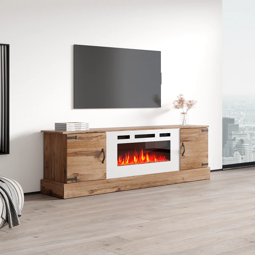 Carmen WH-EF Fireplace TV Stand - Image 8