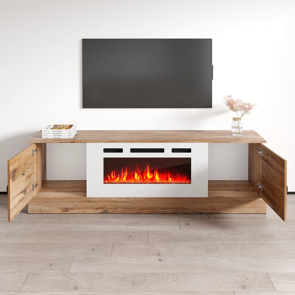 Carmen WH-EF Fireplace TV Stand - Image 9