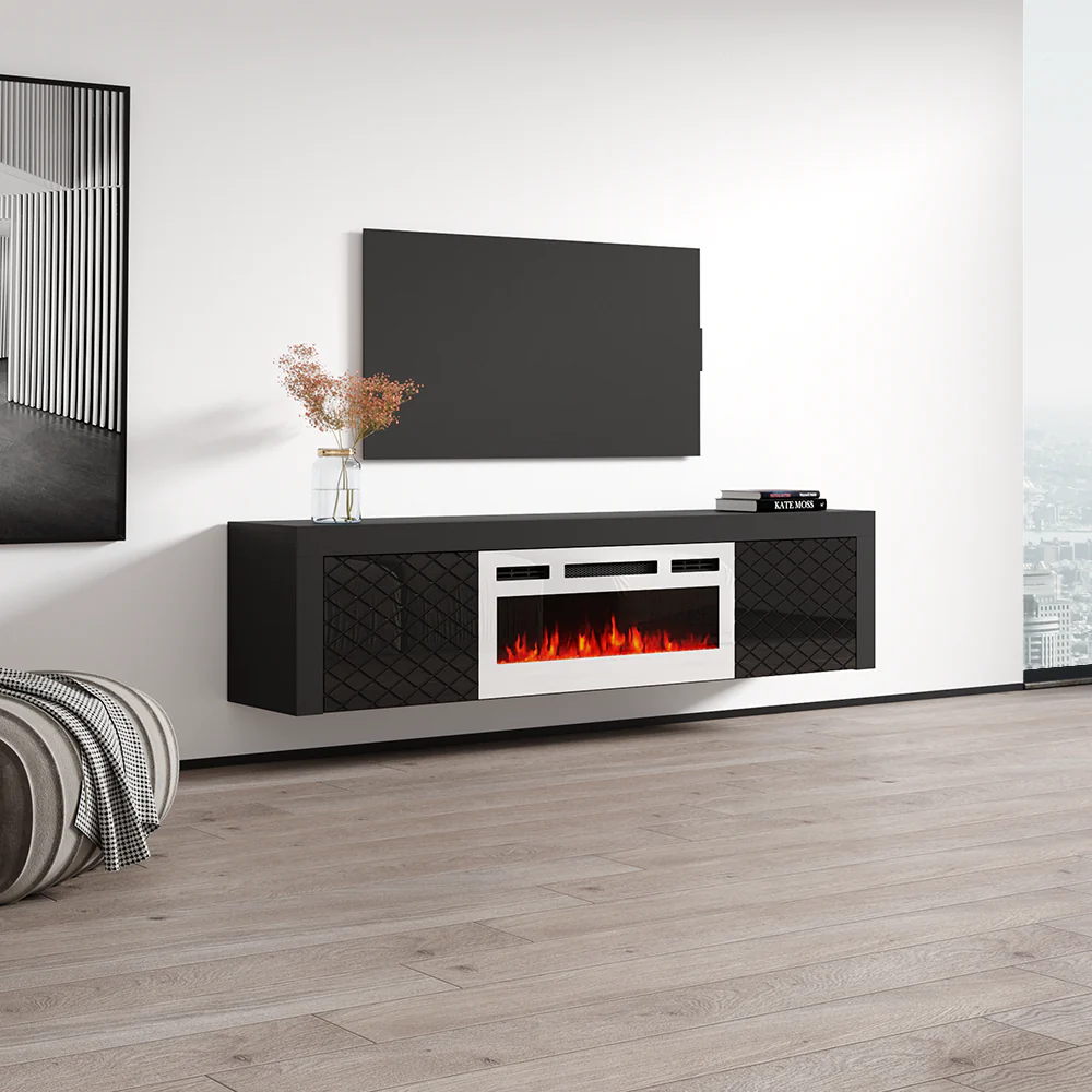 Dia WH-EF Floating Fireplace TV Stand - Image 11