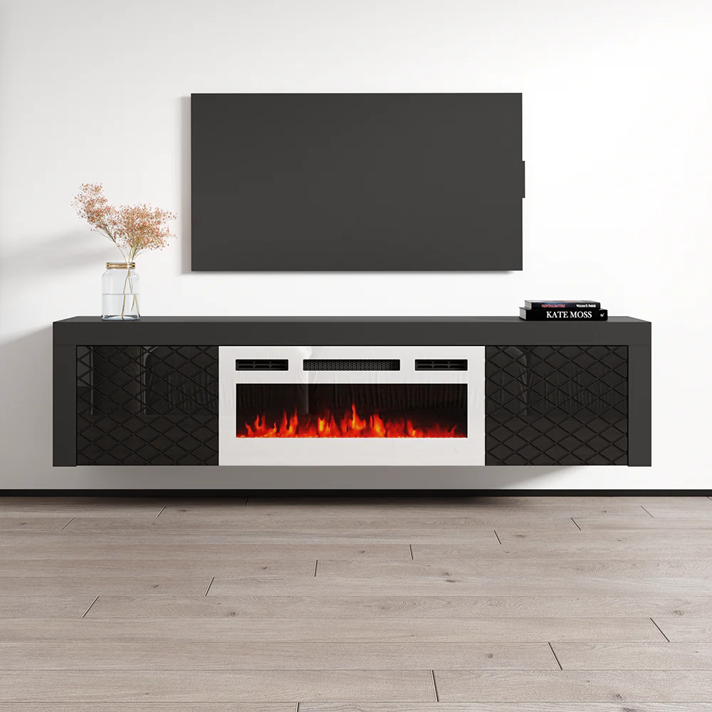 Dia WH-EF Floating Fireplace TV Stand - Image 9