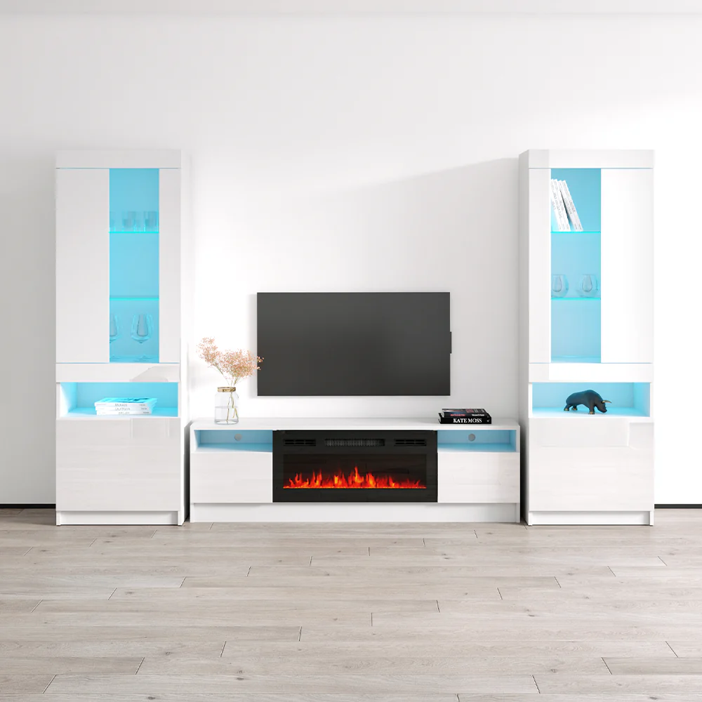 Duke BL-EF Fireplace Entertainment Center - Image 10